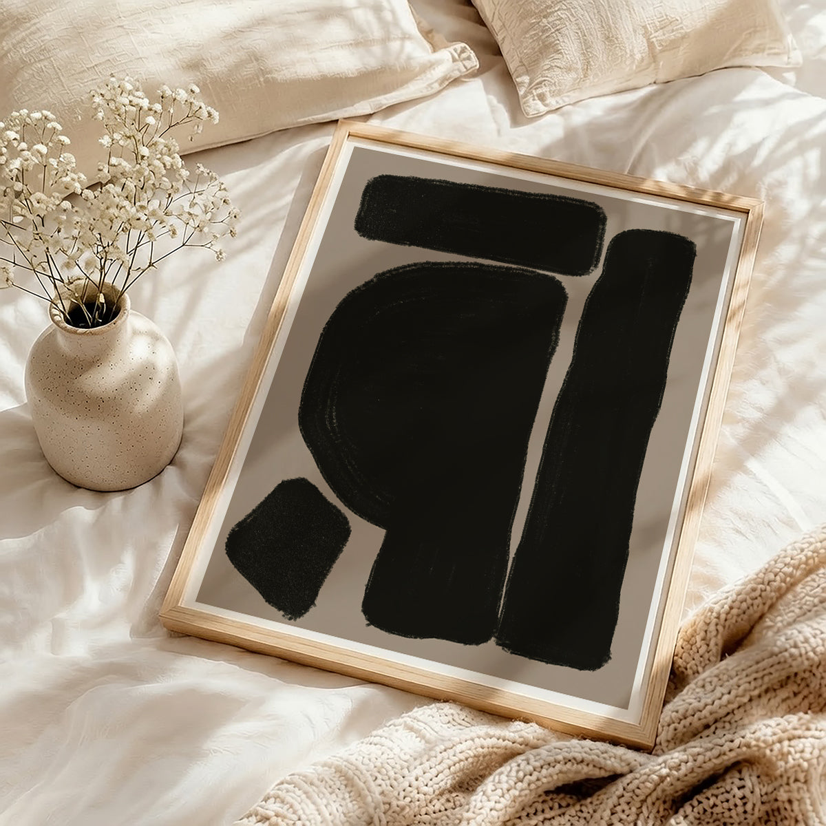 TAWミッドセンチュリーモダン アブストラクトTAW Mid Century Modern Abstract Art Poster No.033