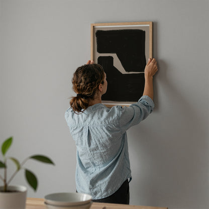 TAWミッドセンチュリーモダン アブストラクトTAW Mid Century Modern Abstract Art Poster No.034