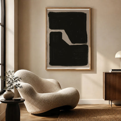TAWミッドセンチュリーモダン アブストラクトTAW Mid Century Modern Abstract Art Poster No.034