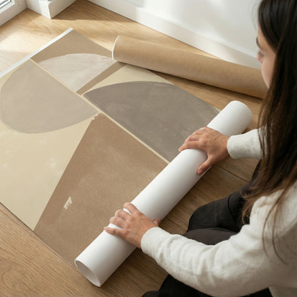 TAWミッドセンチュリーモダン アブストラクトTAW Mid Century Modern Abstract Art Poster No.036