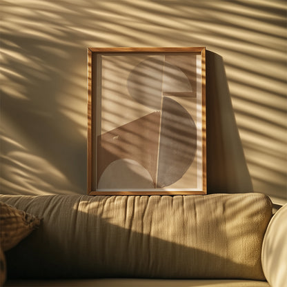 TAWミッドセンチュリーモダン アブストラクトTAW Mid Century Modern Abstract Art Poster No.036