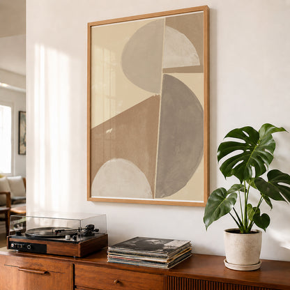 TAWミッドセンチュリーモダン アブストラクトTAW Mid Century Modern Abstract Art Poster No.036