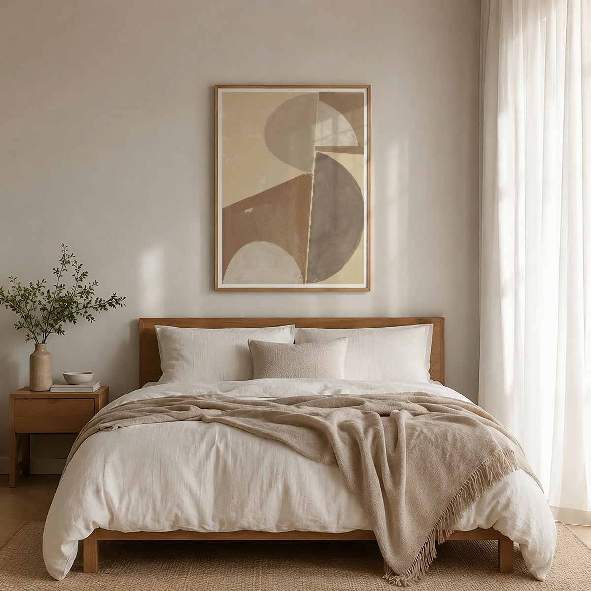TAWミッドセンチュリーモダン アブストラクトTAW Mid Century Modern Abstract Art Poster No.036