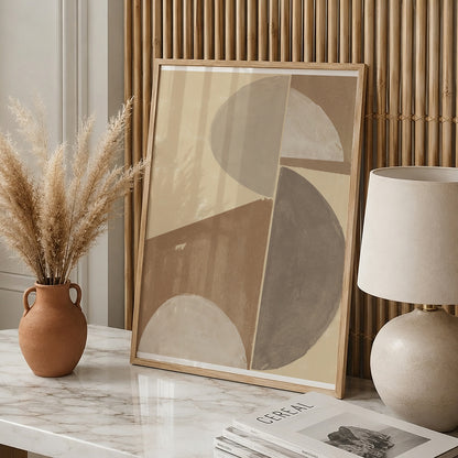 TAWミッドセンチュリーモダン アブストラクトTAW Mid Century Modern Abstract Art Poster No.036