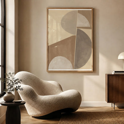 TAWミッドセンチュリーモダン アブストラクトTAW Mid Century Modern Abstract Art Poster No.036