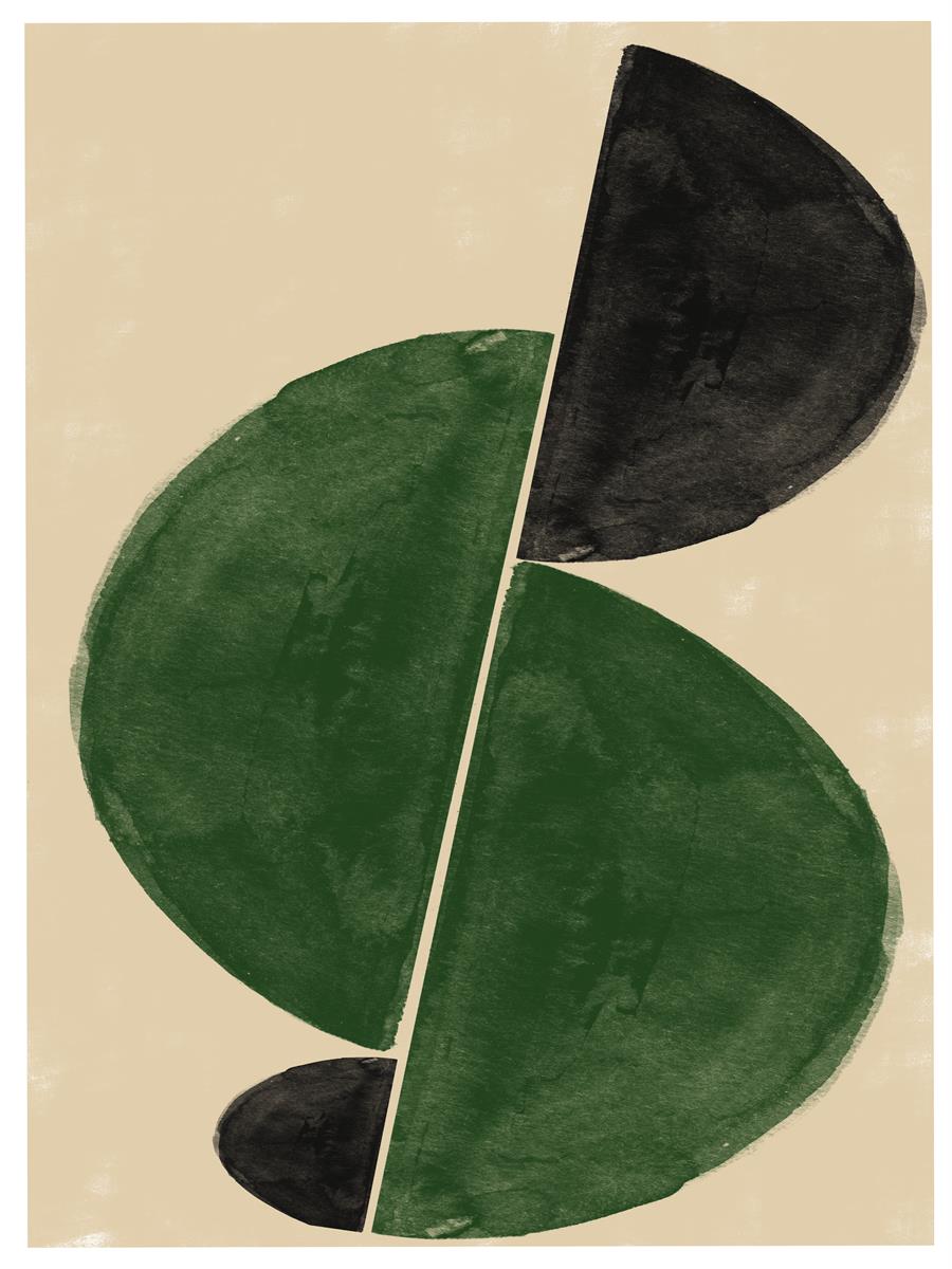 TAWミッドセンチュリーモダン アブストラクトTAW Mid Century Modern Abstract Art Poster No.037