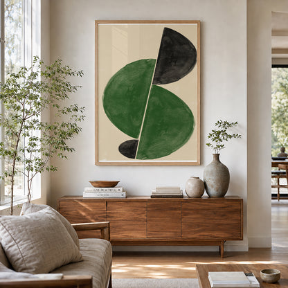 TAWミッドセンチュリーモダン アブストラクトTAW Mid Century Modern Abstract Art Poster No.037
