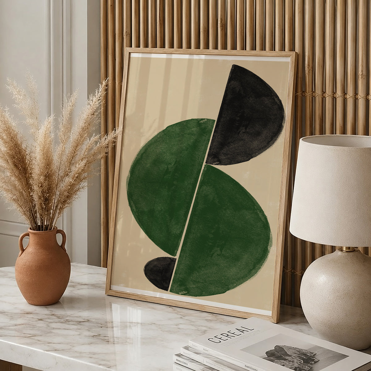 TAWミッドセンチュリーモダン アブストラクトTAW Mid Century Modern Abstract Art Poster No.037