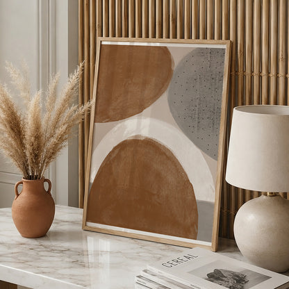 TAWミッドセンチュリーモダン アブストラクトTAW Mid Century Modern Abstract Art Poster No.038