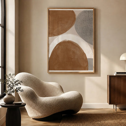 TAWミッドセンチュリーモダン アブストラクトTAW Mid Century Modern Abstract Art Poster No.038