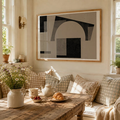 TAWミッドセンチュリーモダン アブストラクトTAW Mid Century Modern Abstract Art Poster No.039