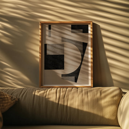 TAWミッドセンチュリーモダン アブストラクトTAW Mid Century Modern Abstract Art Poster No.039