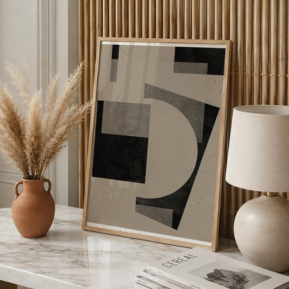TAWミッドセンチュリーモダン アブストラクトTAW Mid Century Modern Abstract Art Poster No.039
