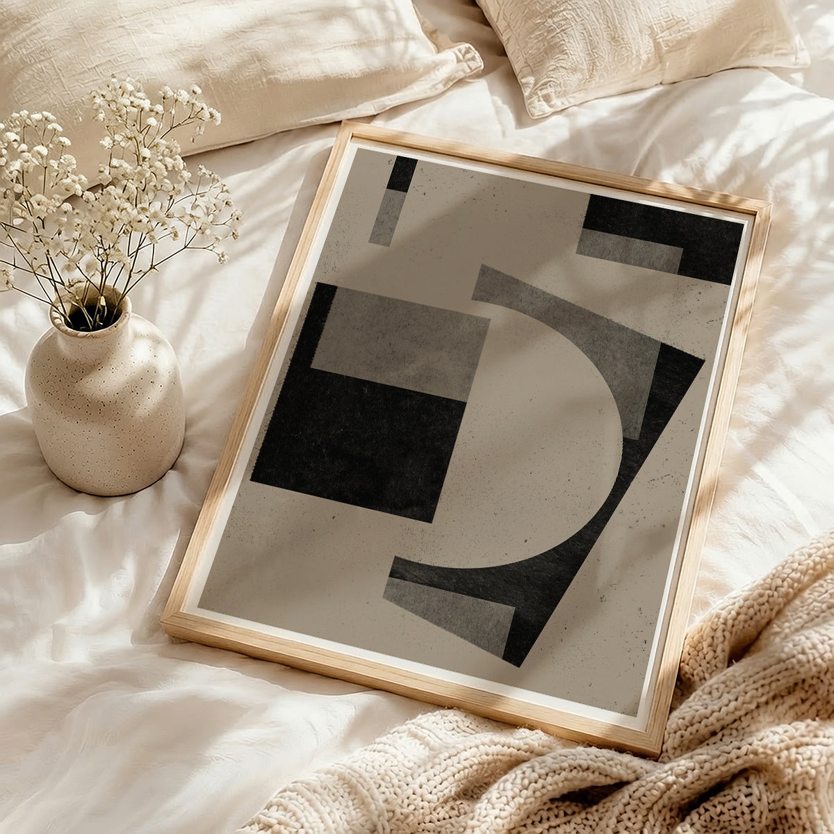 TAWミッドセンチュリーモダン アブストラクトTAW Mid Century Modern Abstract Art Poster No.039