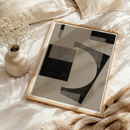 TAWミッドセンチュリーモダン アブストラクトTAW Mid Century Modern Abstract Art Poster No.039