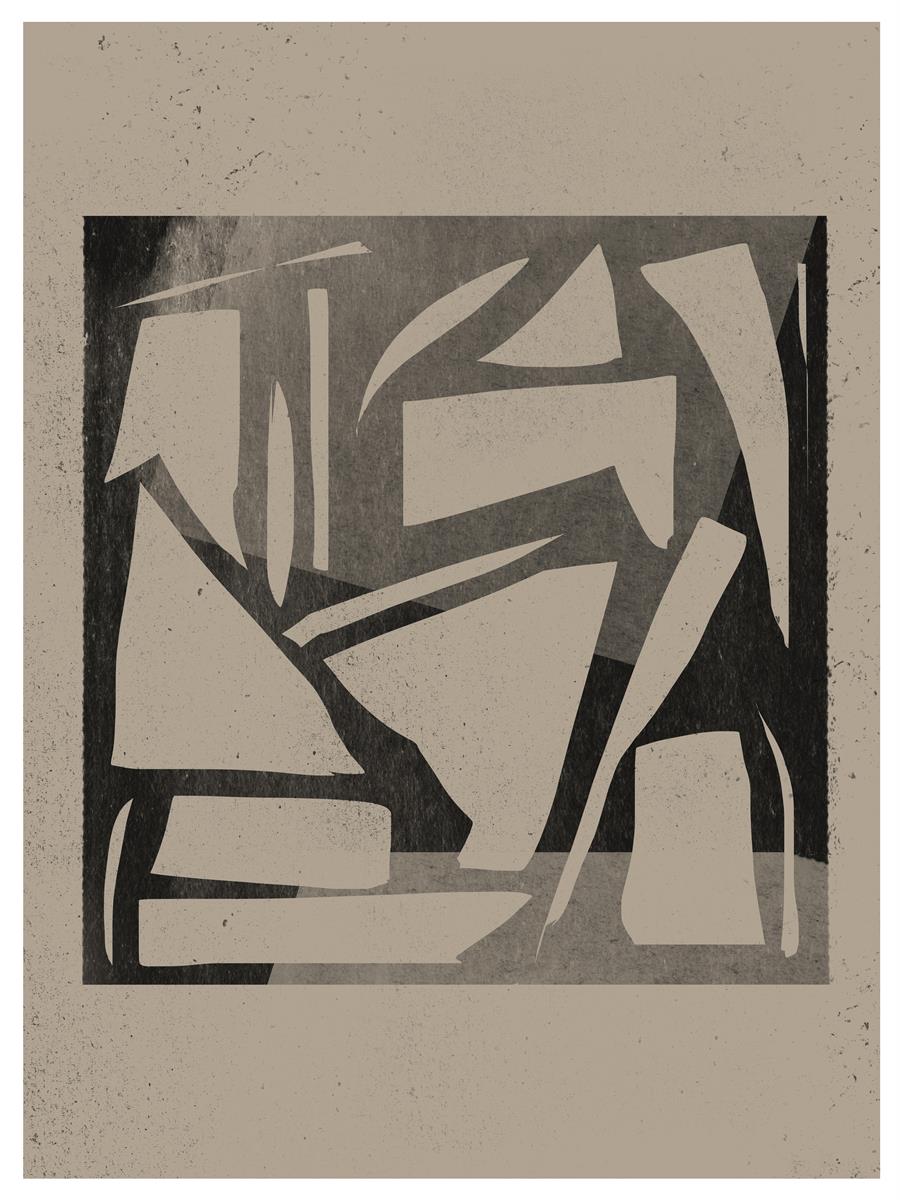 TAWミッドセンチュリーモダン アブストラクトTAW Mid Century Modern Abstract Art Poster No.040