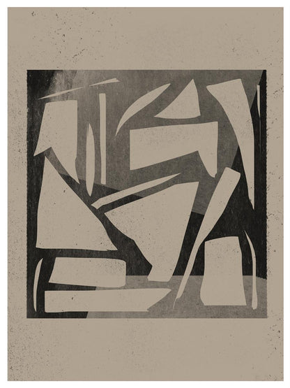 TAWミッドセンチュリーモダン アブストラクトTAW Mid Century Modern Abstract Art Poster No.040