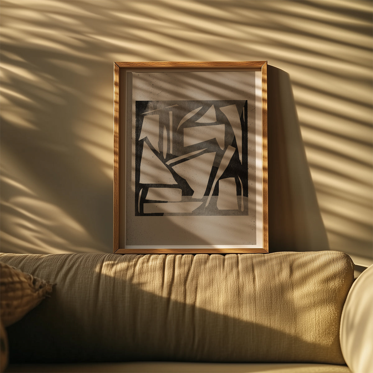 TAWミッドセンチュリーモダン アブストラクトTAW Mid Century Modern Abstract Art Poster No.040