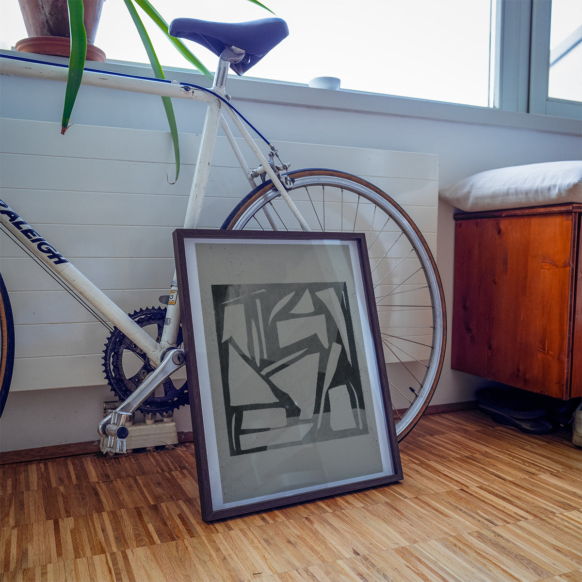 TAWミッドセンチュリーモダン アブストラクトTAW Mid Century Modern Abstract Art Poster No.040