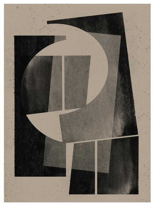 TAWミッドセンチュリーモダン アブストラクトTAW Mid Century Modern Abstract Art Poster No.041