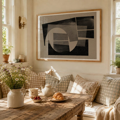 TAWミッドセンチュリーモダン アブストラクトTAW Mid Century Modern Abstract Art Poster No.041