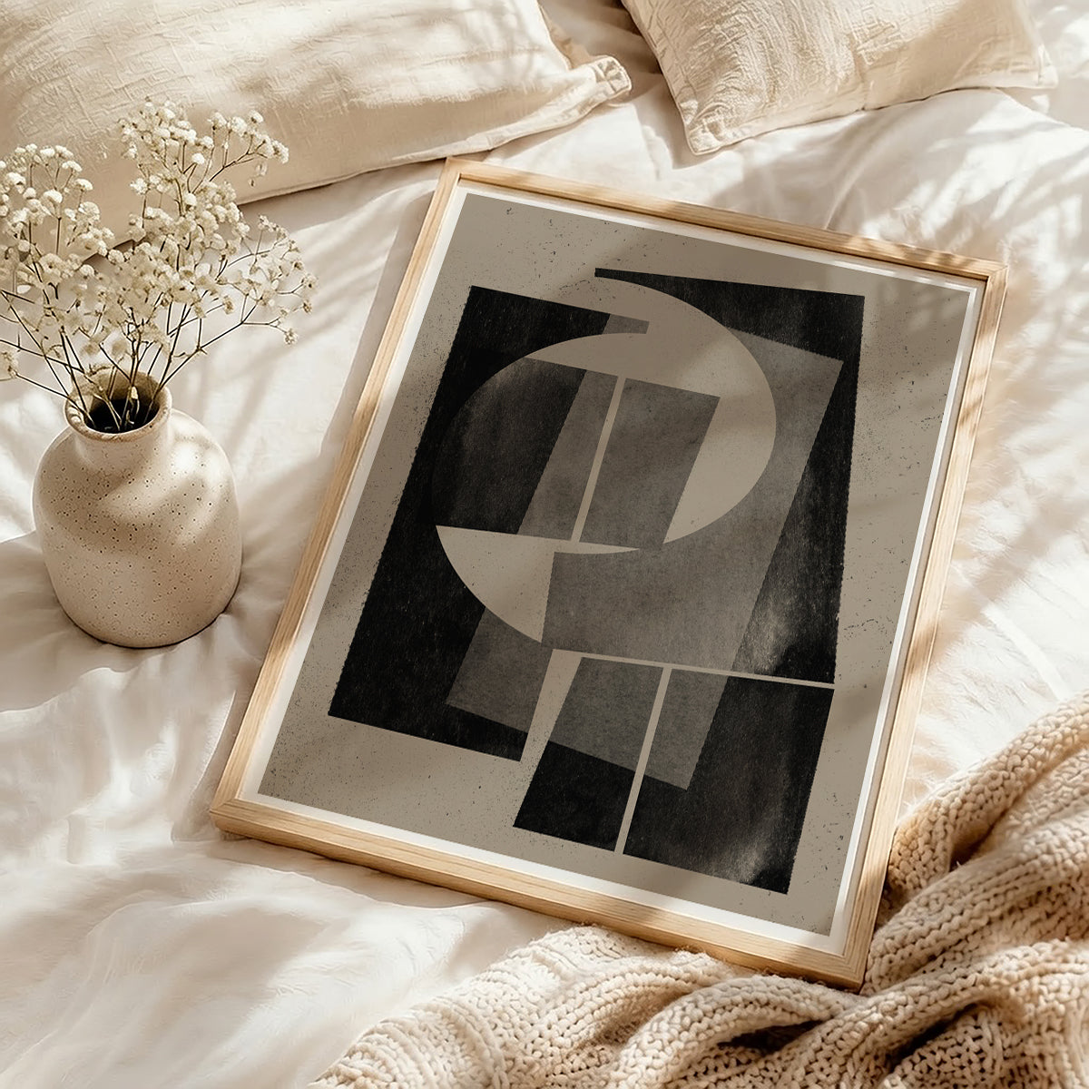 TAWミッドセンチュリーモダン アブストラクトTAW Mid Century Modern Abstract Art Poster No.041