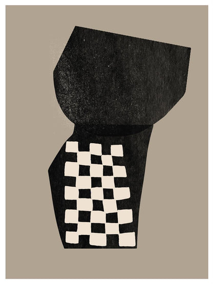 TAWミッドセンチュリーモダン アブストラクトTAW Mid Century Modern Abstract Art Poster No.042