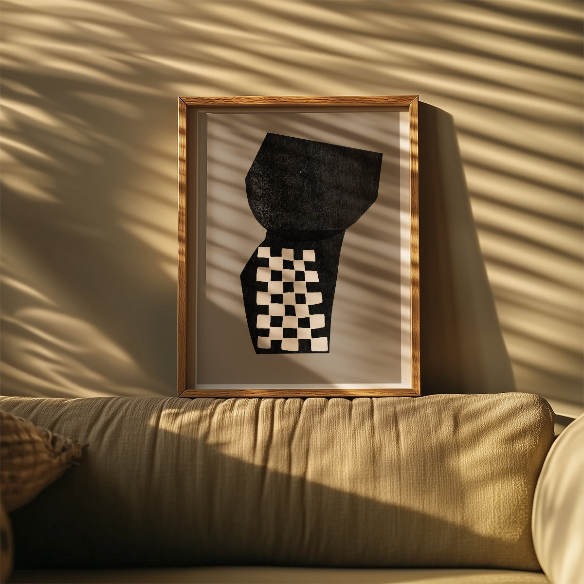 TAWミッドセンチュリーモダン アブストラクトTAW Mid Century Modern Abstract Art Poster No.042