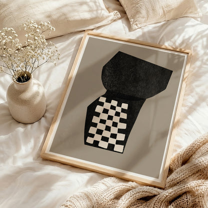 TAWミッドセンチュリーモダン アブストラクトTAW Mid Century Modern Abstract Art Poster No.042