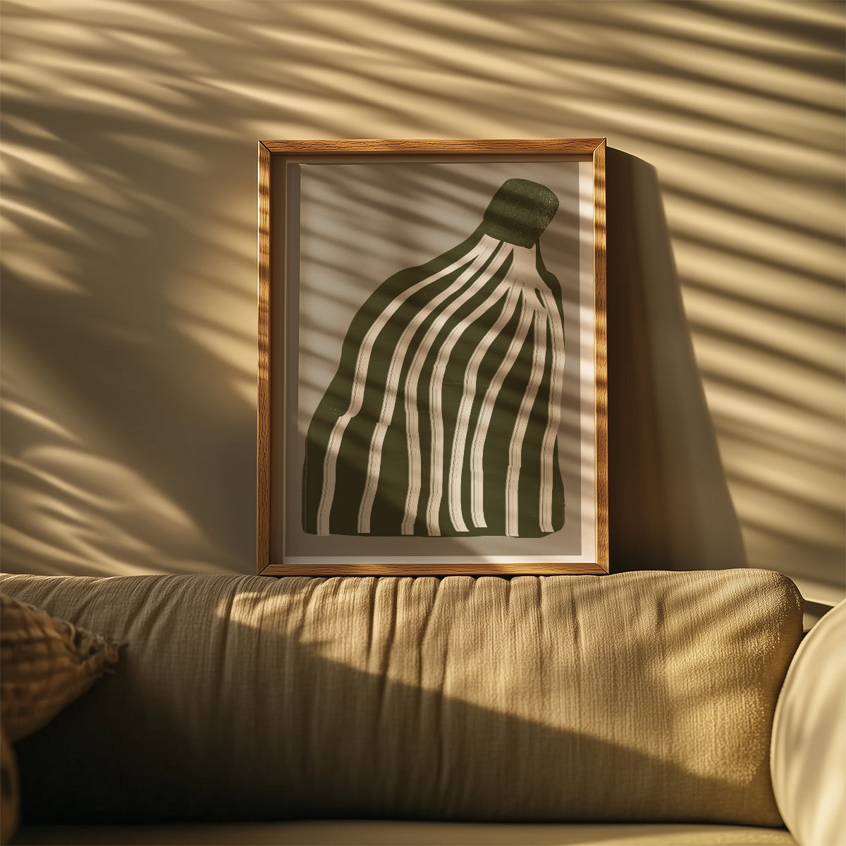 TAWミッドセンチュリーモダン アブストラクトTAW Mid Century Modern Abstract Art Poster No.043