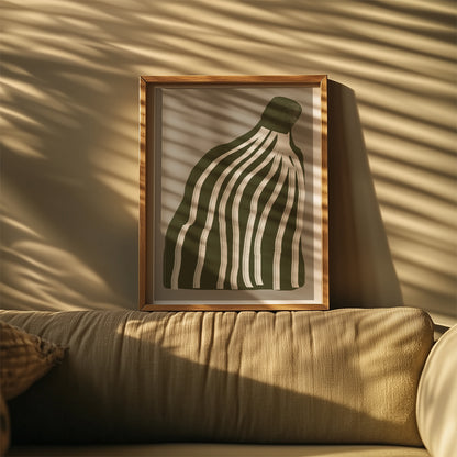 TAWミッドセンチュリーモダン アブストラクトTAW Mid Century Modern Abstract Art Poster No.043
