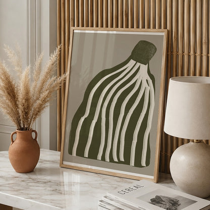 TAWミッドセンチュリーモダン アブストラクトTAW Mid Century Modern Abstract Art Poster No.043
