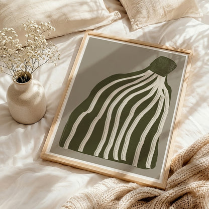 TAWミッドセンチュリーモダン アブストラクトTAW Mid Century Modern Abstract Art Poster No.043
