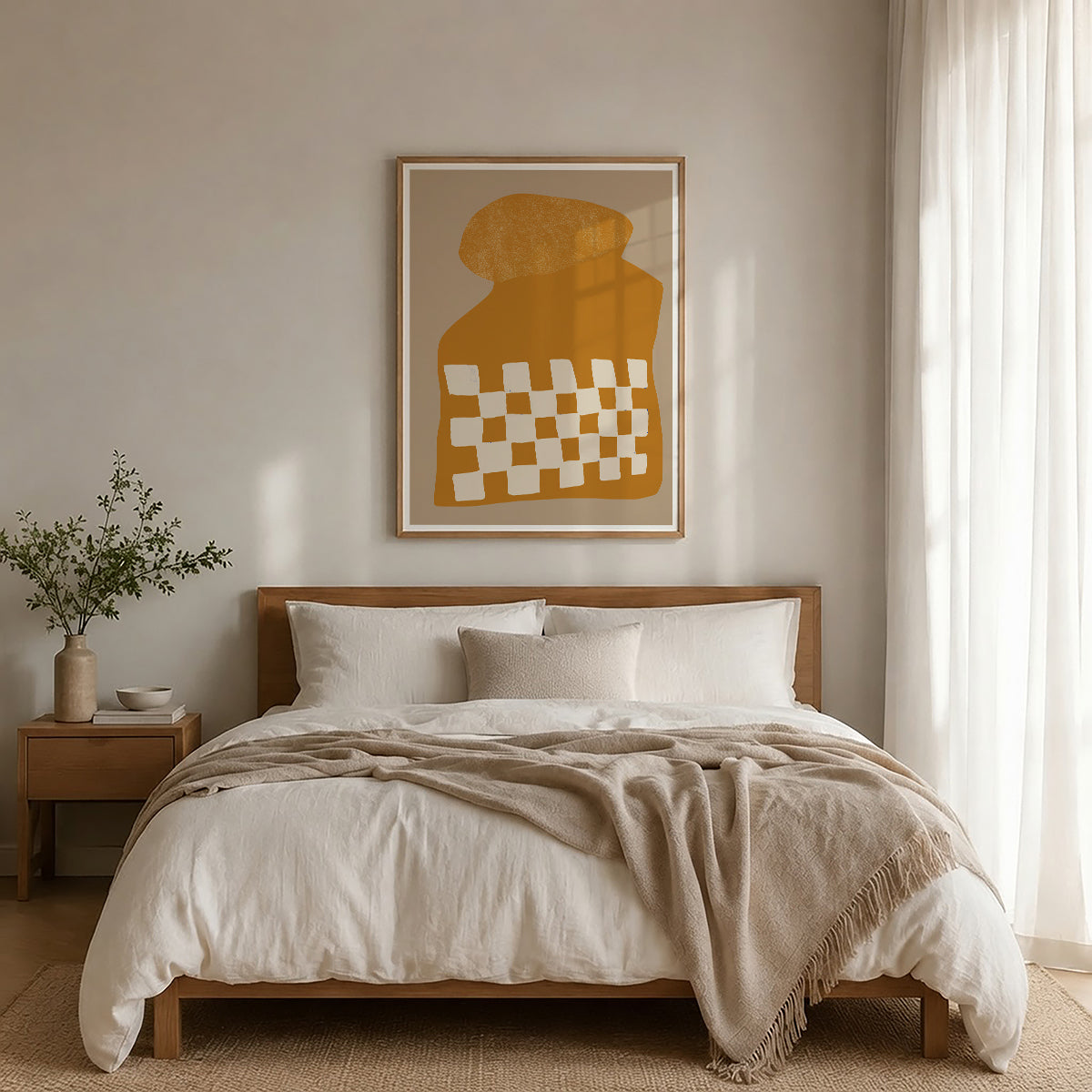 TAWミッドセンチュリーモダン アブストラクトTAW Mid Century Modern Abstract Art Poster No.044