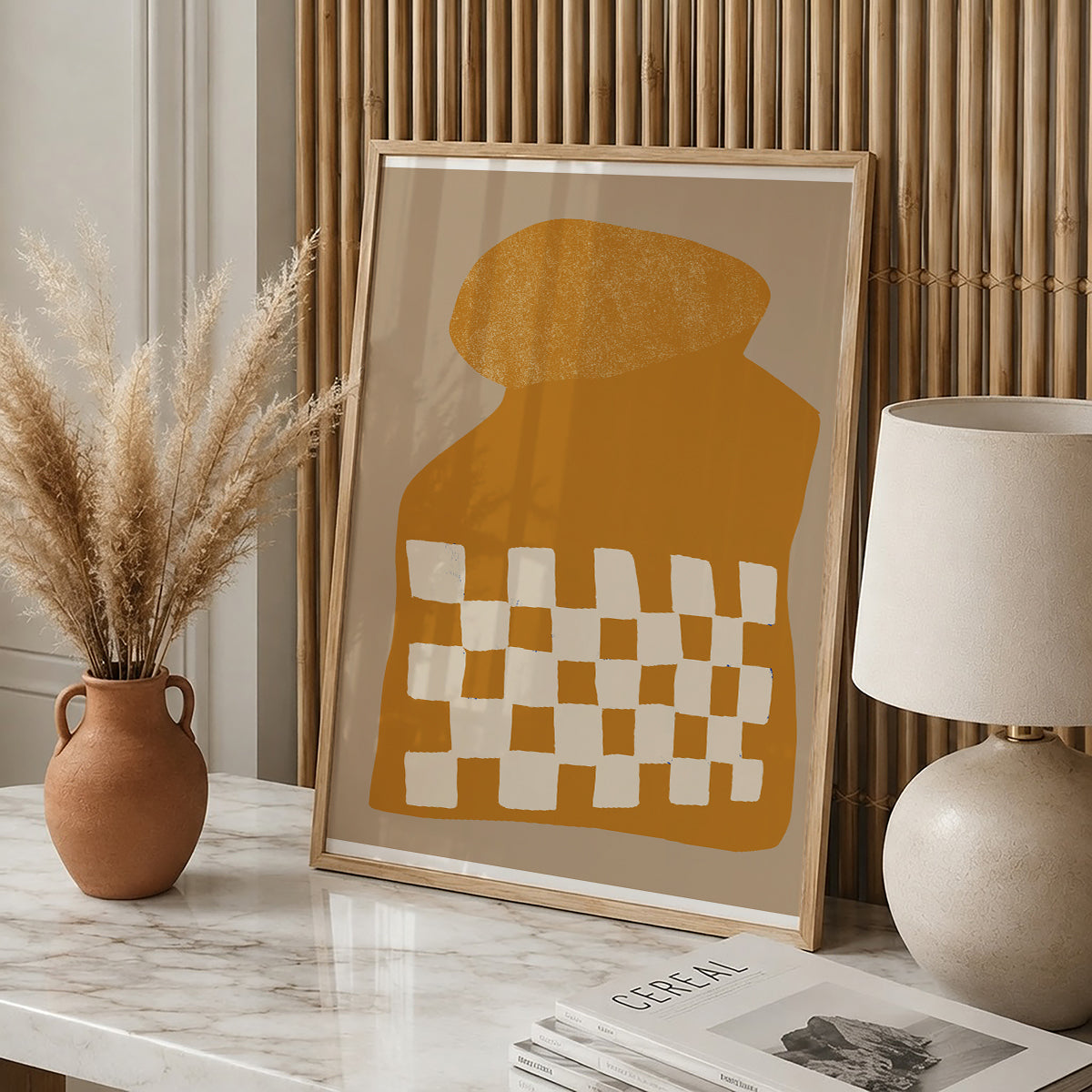 TAWミッドセンチュリーモダン アブストラクトTAW Mid Century Modern Abstract Art Poster No.044
