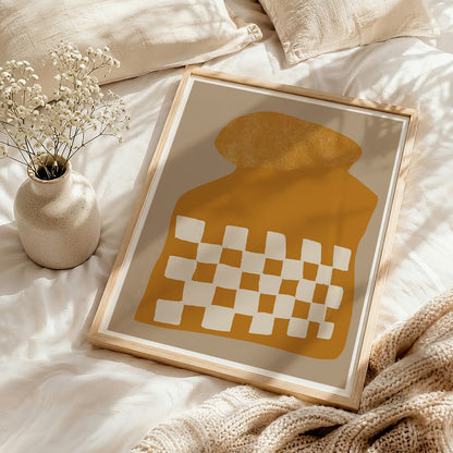 TAWミッドセンチュリーモダン アブストラクトTAW Mid Century Modern Abstract Art Poster No.044