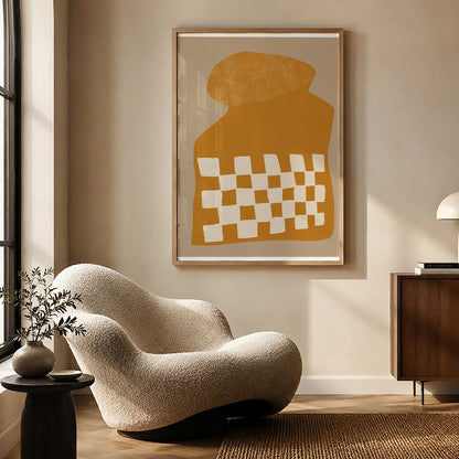 TAWミッドセンチュリーモダン アブストラクトTAW Mid Century Modern Abstract Art Poster No.044