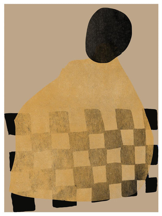 TAWミッドセンチュリーモダン アブストラクトTAW Mid Century Modern Abstract Art Poster No.045