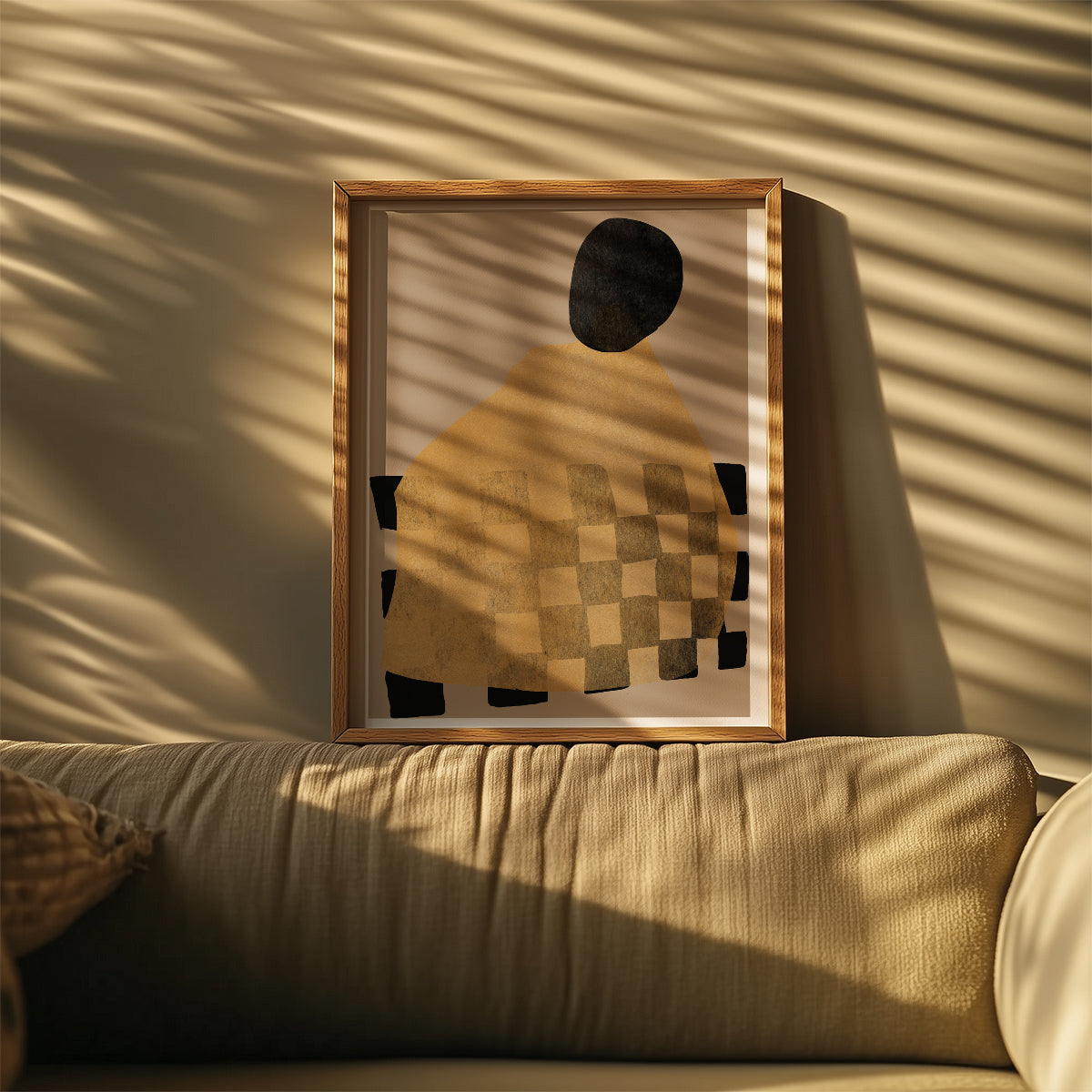 TAWミッドセンチュリーモダン アブストラクトTAW Mid Century Modern Abstract Art Poster No.045
