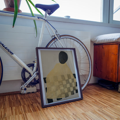 TAWミッドセンチュリーモダン アブストラクトTAW Mid Century Modern Abstract Art Poster No.045