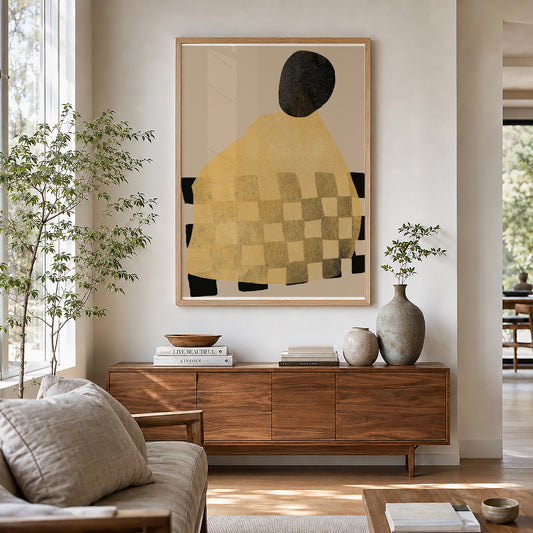 TAWミッドセンチュリーモダン アブストラクトTAW Mid Century Modern Abstract Art Poster No.045