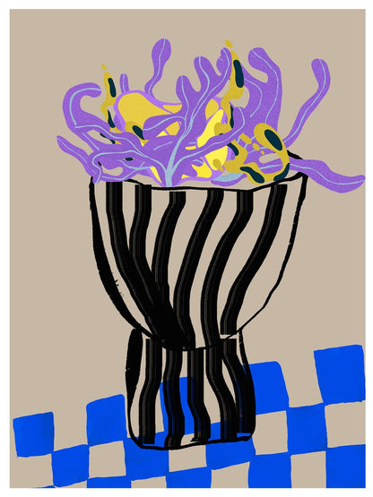 TAWミッドセンチュリーモダン アブストラクトTAW Mid Century Modern Abstract Art Poster No.046