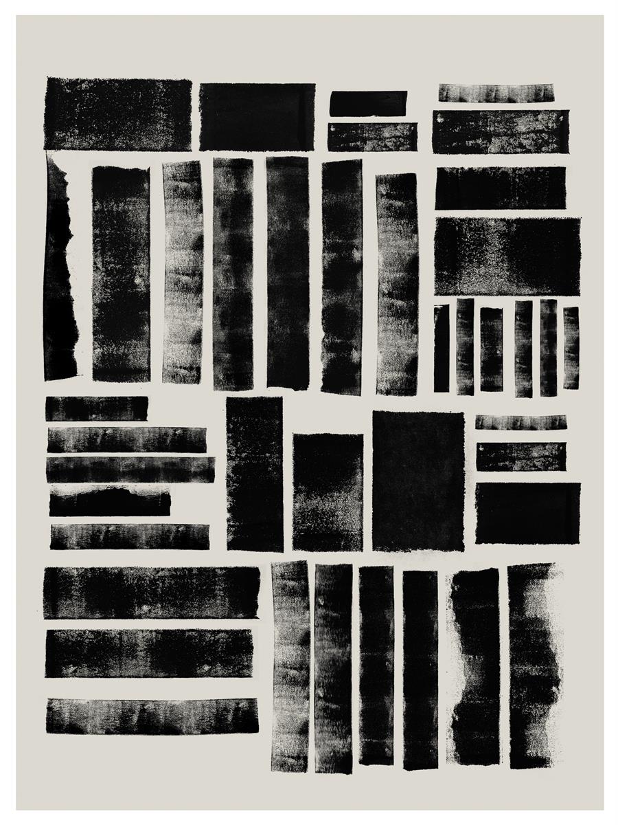 TAWミッドセンチュリーモダン アブストラクトTAW Mid Century Modern Abstract Art Poster No.047