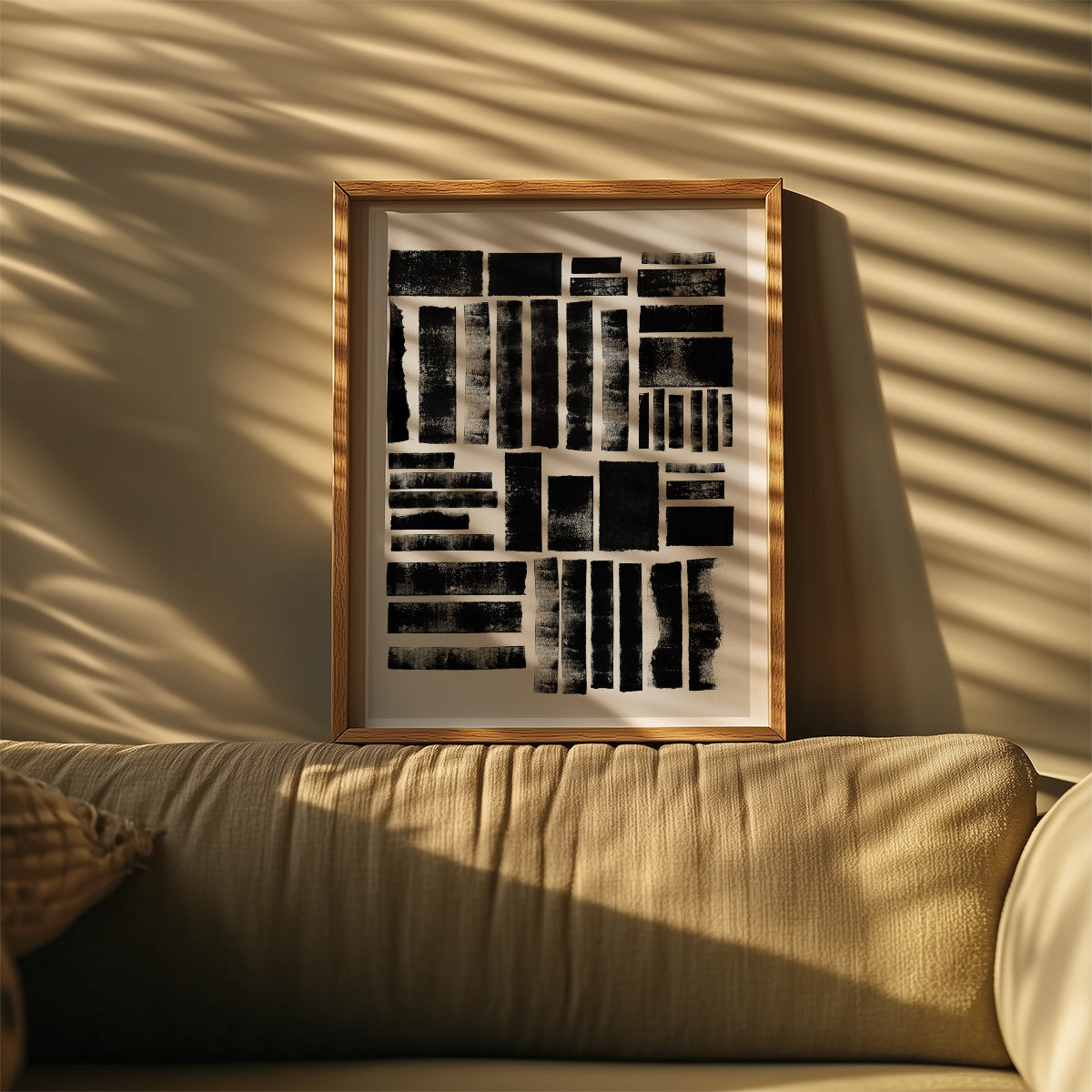 TAWミッドセンチュリーモダン アブストラクトTAW Mid Century Modern Abstract Art Poster No.047