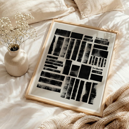 TAWミッドセンチュリーモダン アブストラクトTAW Mid Century Modern Abstract Art Poster No.047