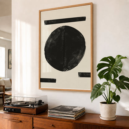 TAWミッドセンチュリーモダン アブストラクトTAW Mid Century Modern Abstract Art Poster No.048