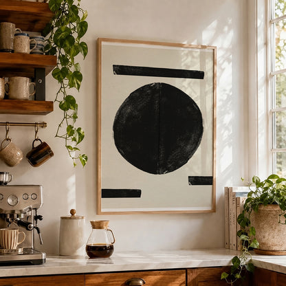 TAWミッドセンチュリーモダン アブストラクトTAW Mid Century Modern Abstract Art Poster No.048