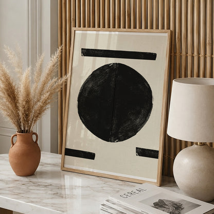 TAWミッドセンチュリーモダン アブストラクトTAW Mid Century Modern Abstract Art Poster No.048