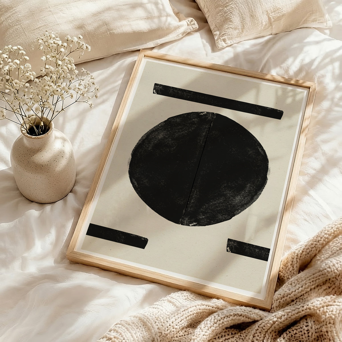 TAWミッドセンチュリーモダン アブストラクトTAW Mid Century Modern Abstract Art Poster No.048