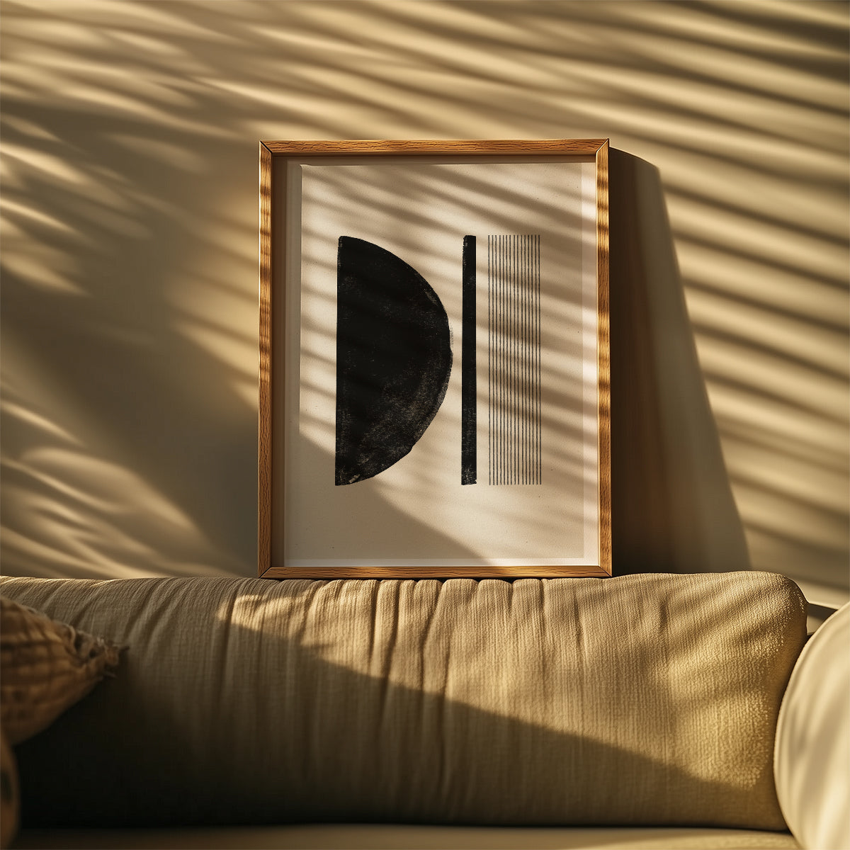 TAWミッドセンチュリーモダン アブストラクトTAW Mid Century Modern Abstract Art Poster No.049